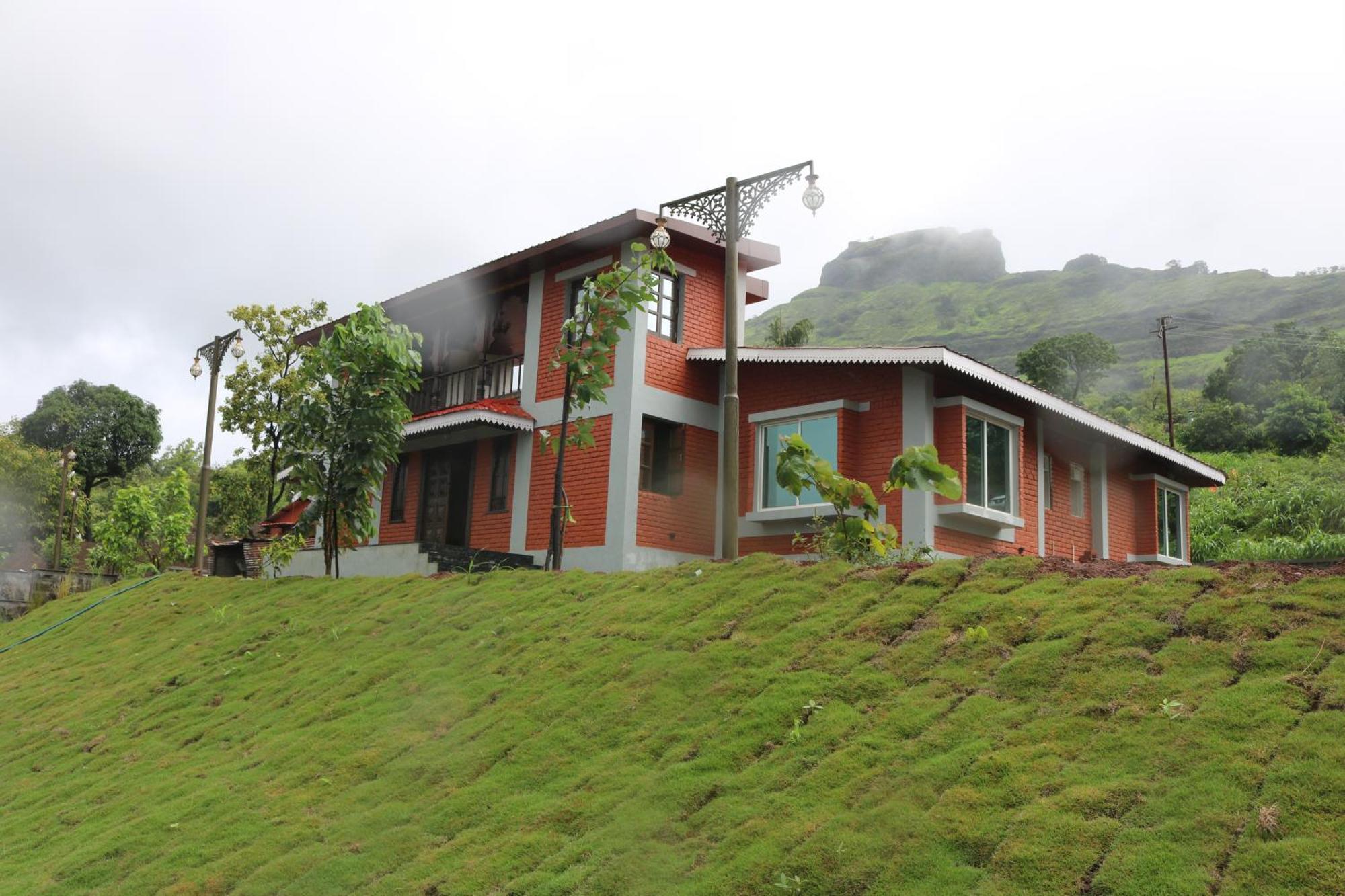 Shinde'S Tikona Valley Farm Villa Pune Esterno foto